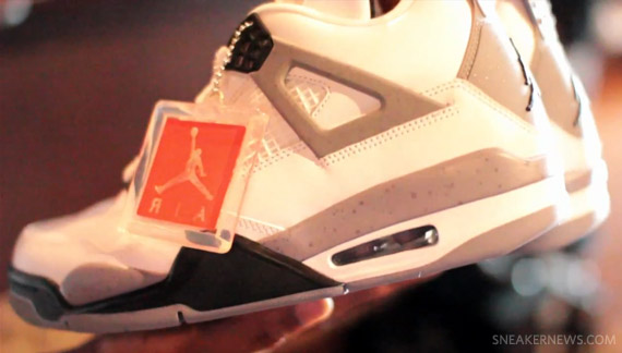 Air Jordan Iv White Cement 2012 Video Preview 08