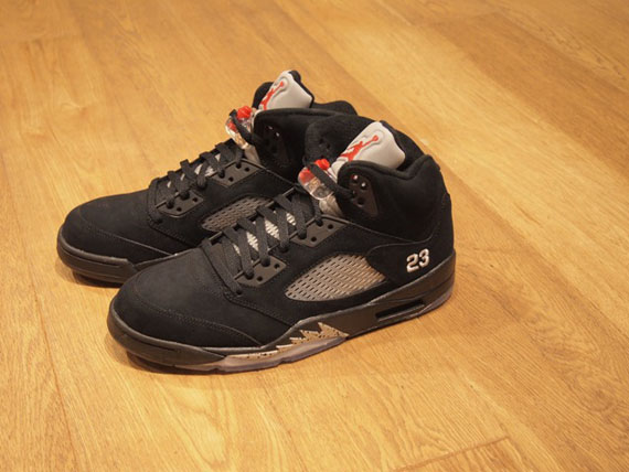 Air Jordan V Blk Met Harajuk 05