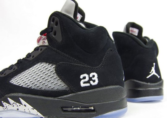 Air Jordan 5 Retro – Black – Metallic Silver – New Photos