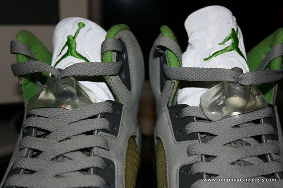 Air Jordan V Green Bean No 3m Sample 05