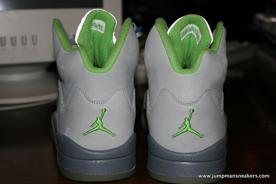 Air Jordan V Green Bean No 3m Sample 07