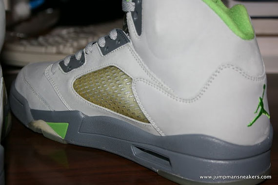 Air Jordan V Green Bean No 3m Sample 08