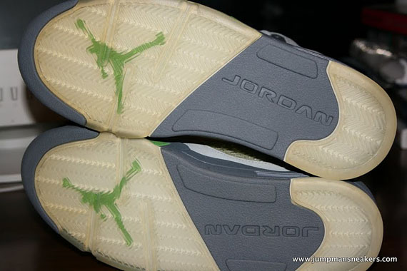 Air Jordan V Green Bean No 3m Sample 09