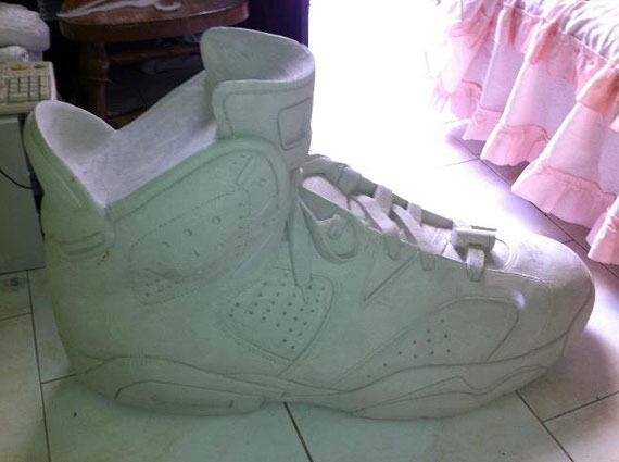 Air Jordan Vi White Sculpture 09