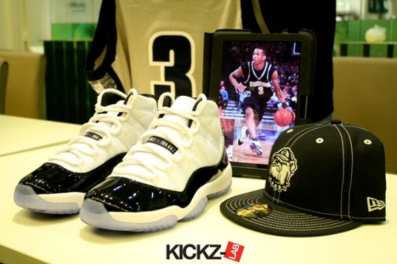 Air Jordan XI Concord - Allen Iverson Georgetown Homage