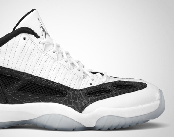 Air Jordan XI IE Low - White - Black | Release Date