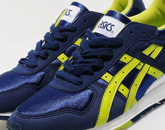 Asics GT-II - Navy Blue - Lime Green