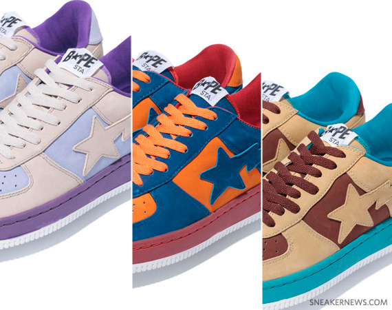 A Bathing Ape Nubuck Bape Sta - Available