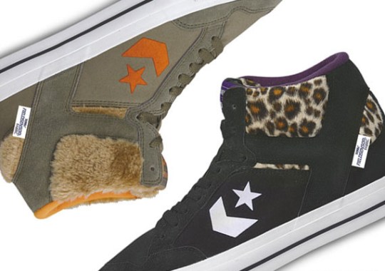 Converse Weapon Street FSR Hi – Leopard + Fur