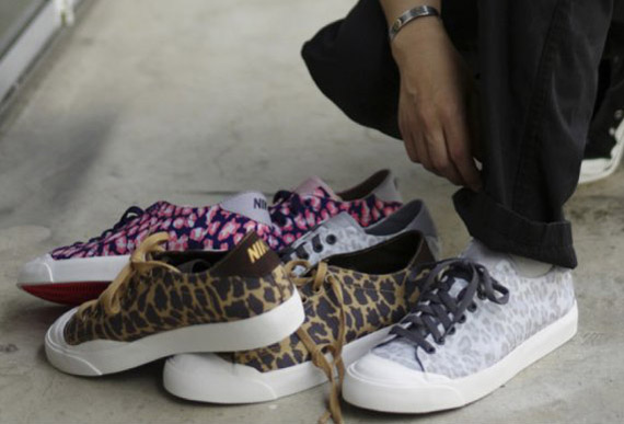 fragment design x Nike Zoom All Court 2 Low - Leopard Pack