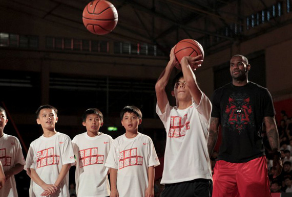 Lebron James Nike China Tour August 2011 02