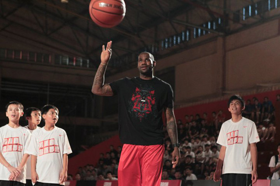 Lebron James Nike China Tour August 2011 03