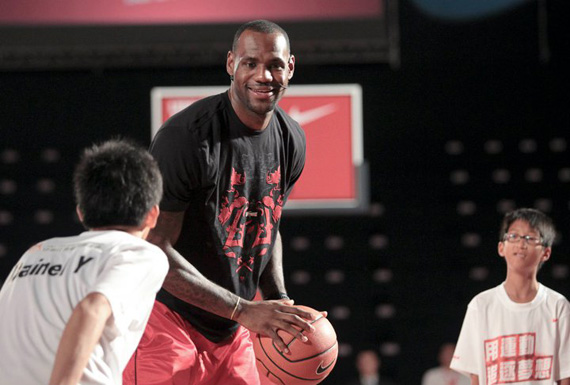 Lebron James Nike China Tour August 2011 04