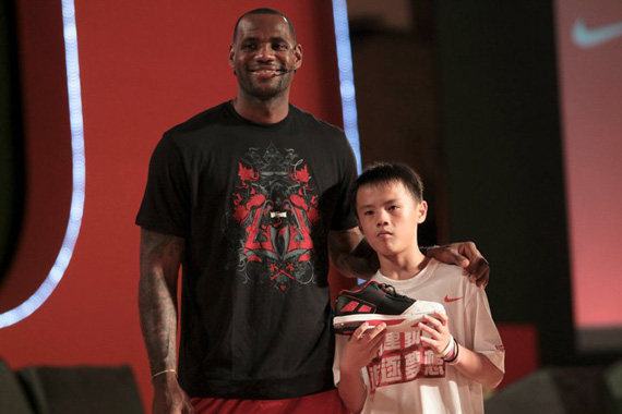 Lebron James Nike China Tour August 2011 09