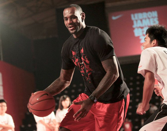 Lebron James Nike China Tour August 2011 Summary