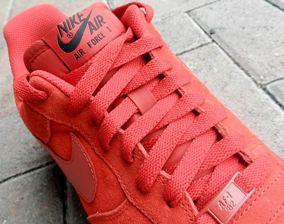 Nike Air Force 1 Low - Red Suede