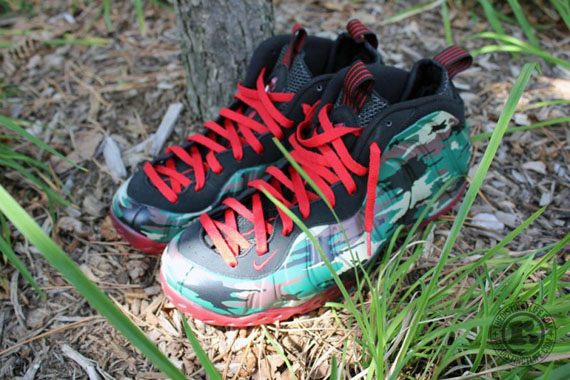 Nike Air Foamposite One Camo Customs 02