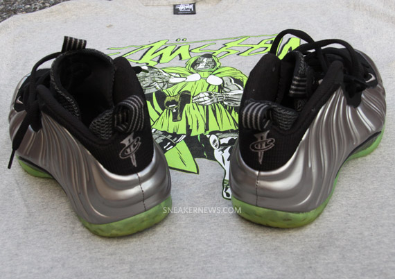 Nike Air Foamposite One Captain America Dr Doom Sole Swap Customs 12