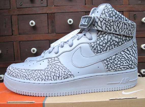 Nike Air Force 1 High Chris Hill Promo Cement Grey Black 02