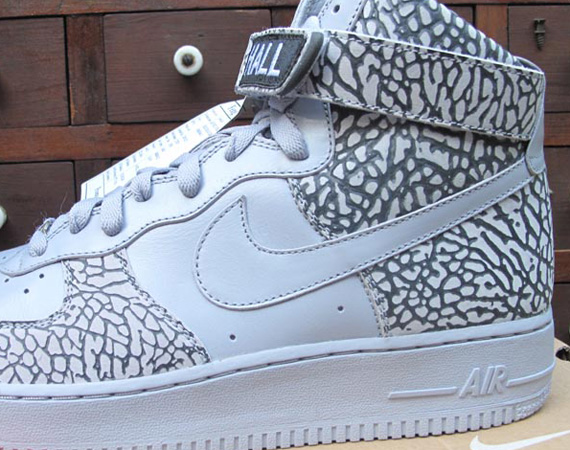 Nike Air Force 1 High Chris Hill Promo Cement Grey Black Summary