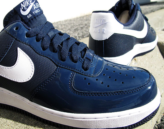 Nike Air Force 1 Low Obsidian Patent Toe Available 03