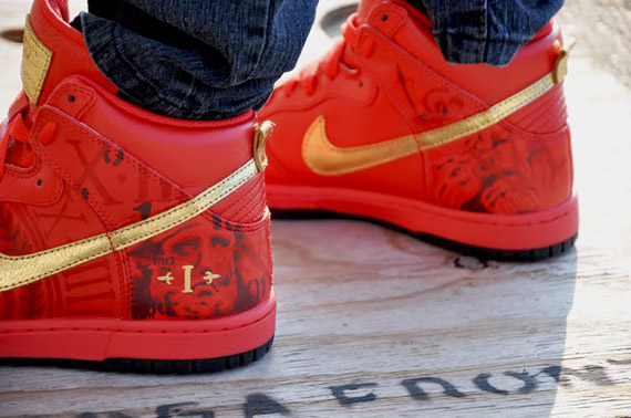 Nike Dunk High Louis The 14th Customs 01