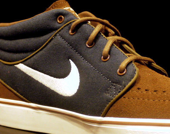 Nike Janoski Mid Navy Brown 04