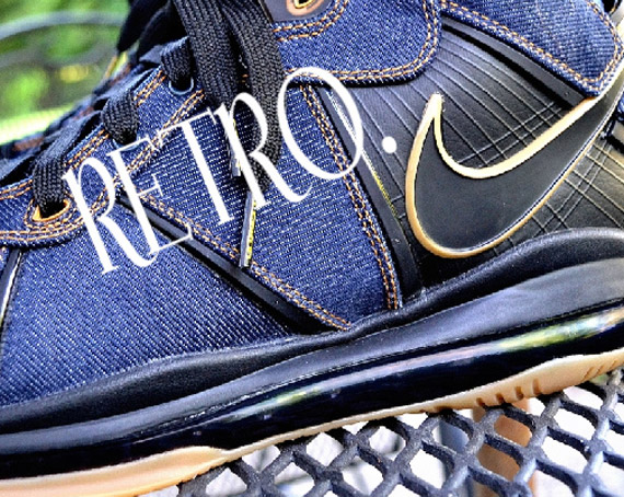 Nike Lebron 8 Denim Sample New Images 04