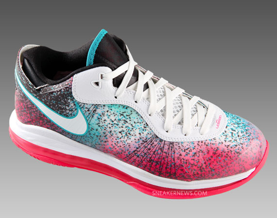 Nike Lebron 8 V2 Low Miami Nights Hits China 2