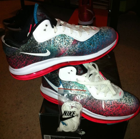 Nike Lebron 8 V2 Low Miami Nights New Photos 02