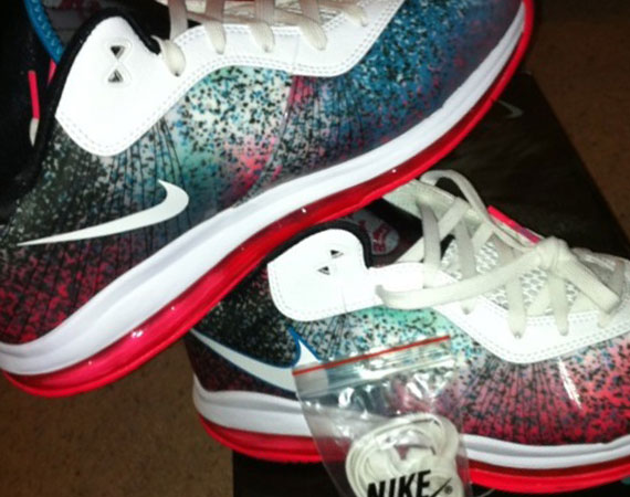 Nike Lebron 8 V2 Low Miami Nights New Photos 04