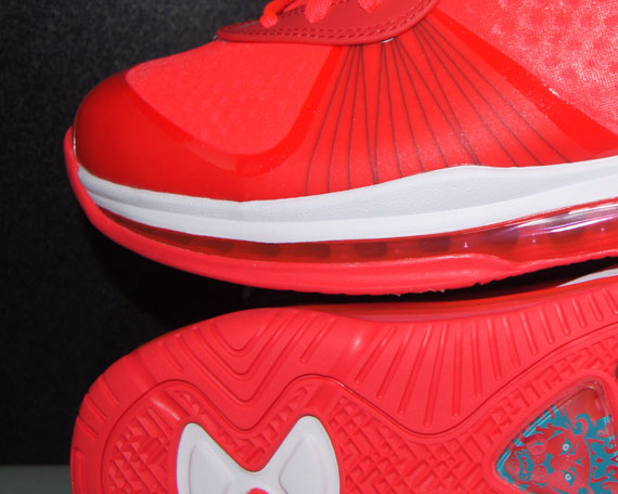 Nike Lebron 8 V2 Low Solar Red Sample 1