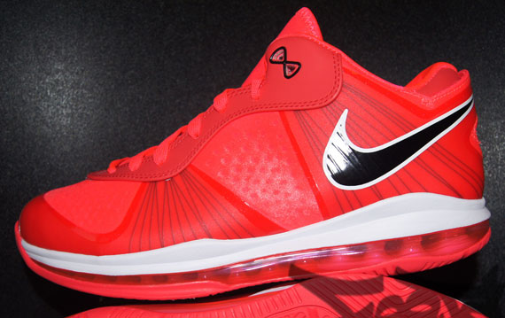 Nike Lebron 8 V2 Low Solar Red Sample 3