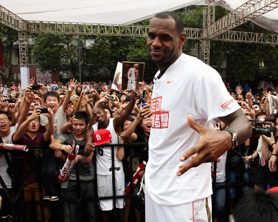 Nike Lebron China Tour 2011 Summary