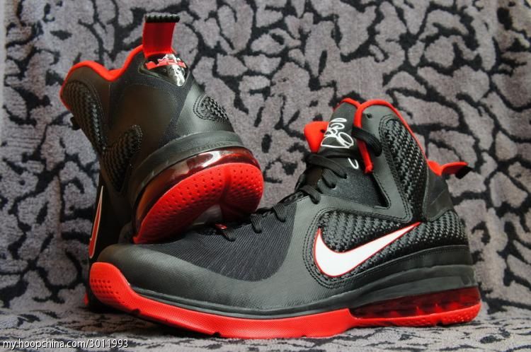 Nike Lebron Ix Black Red New Images 5