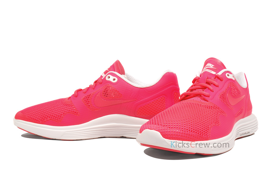 Nike Lunar Flow Solar Red White 3