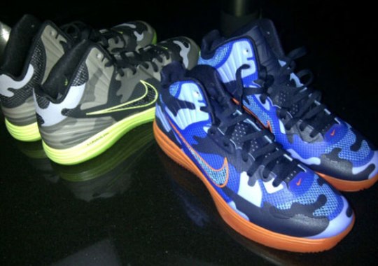 Nike Lunar Hypergamer – Blue – Orange – Camo