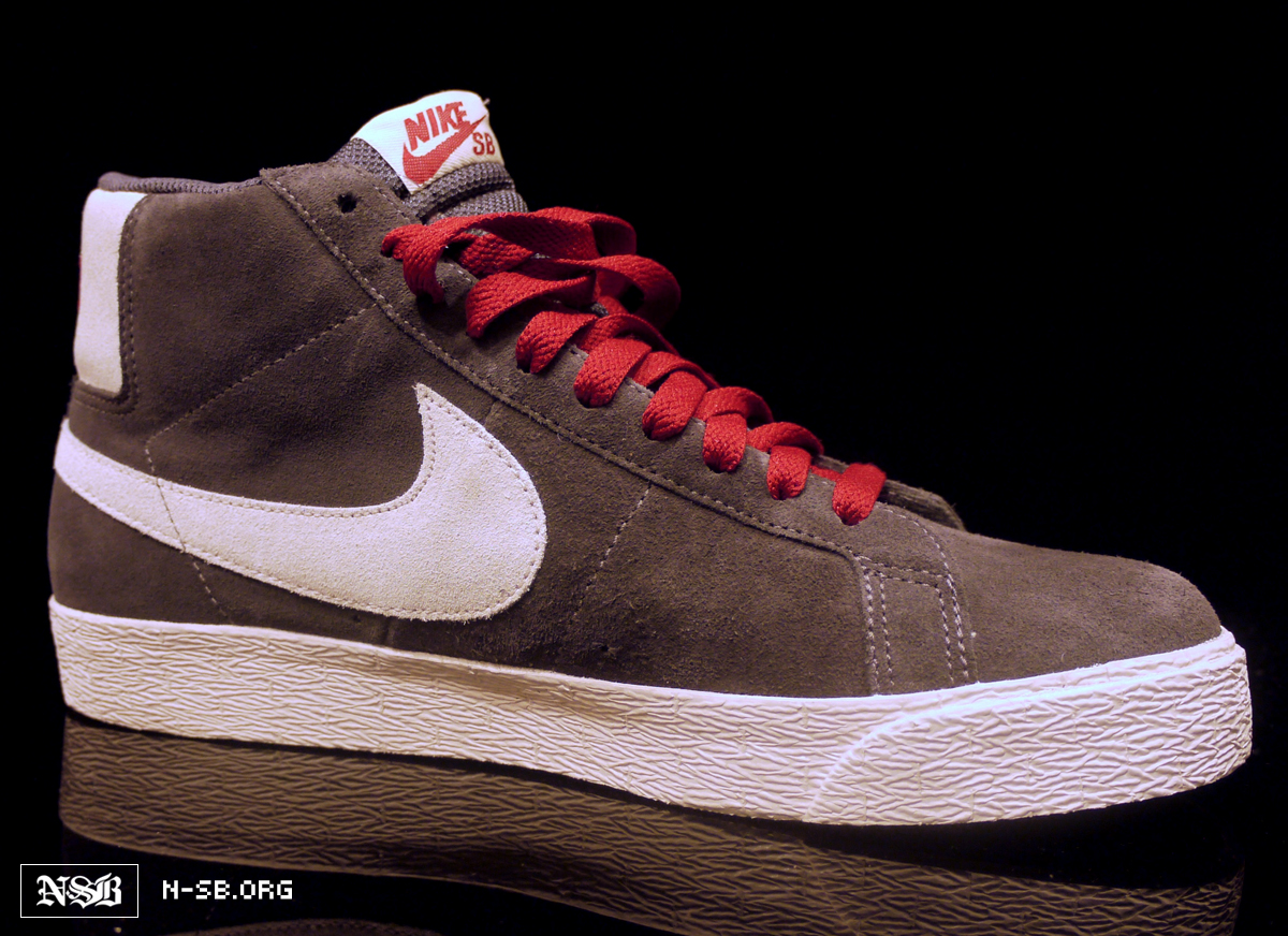 Nike Sb Blazer Grey White Red Spring 2012 3