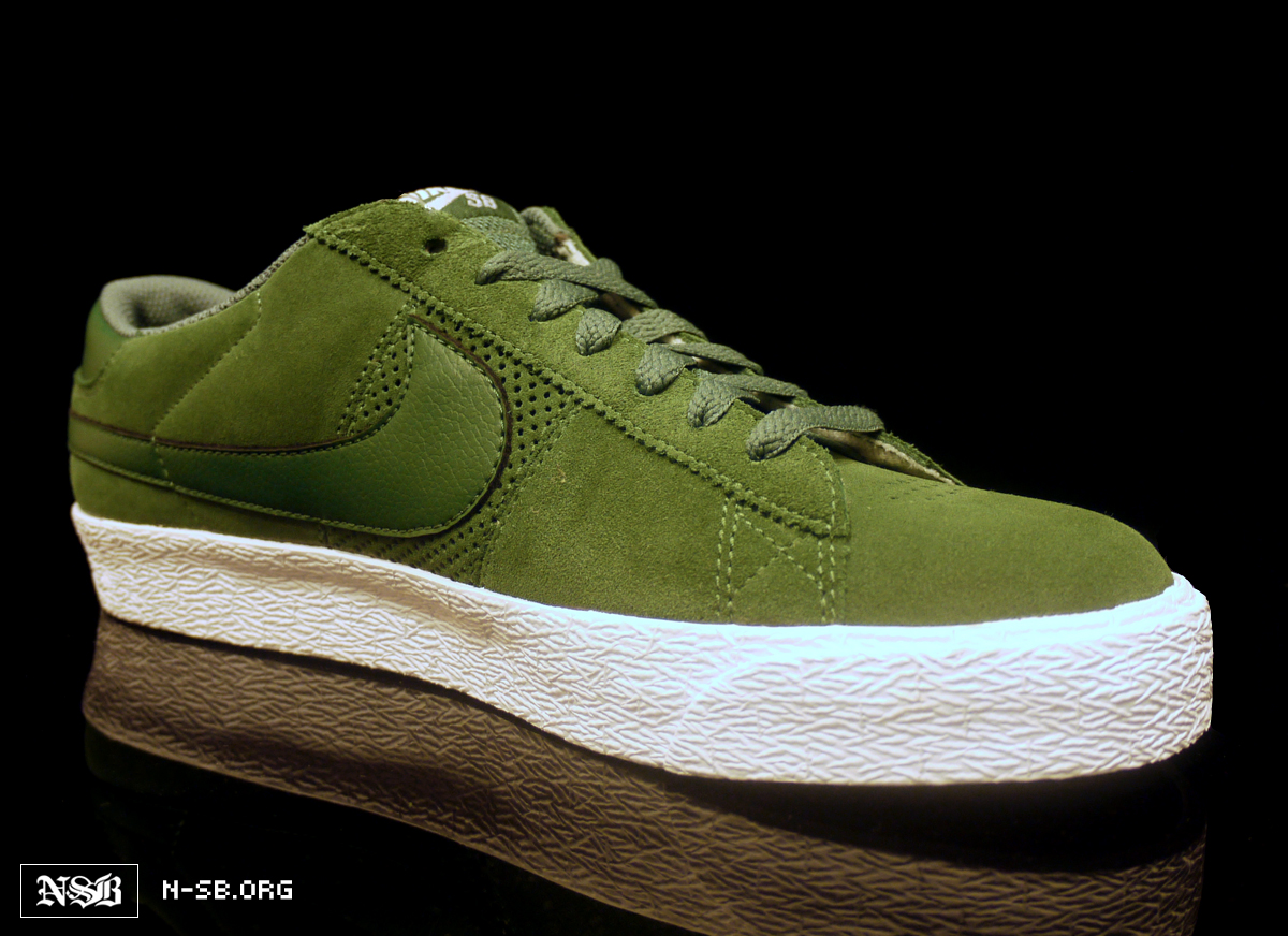 Nike Sb Blazer Low Green White Spring 2012 3