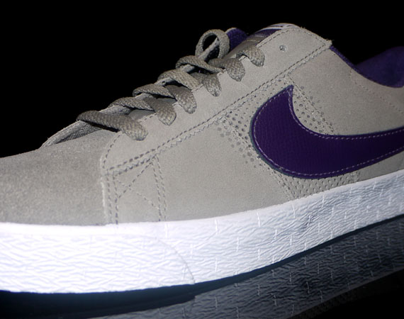 Nike Sb Blazer Low Grey Prp S 01