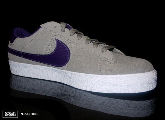 Nike Sb Blazer Low Grey Prp S 02