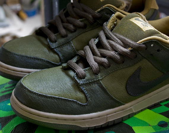 Nike SB Dunk Low 'Nam' Customs