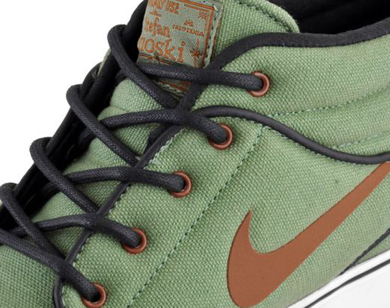 Nike Sb Janoski Mid Oil Green 03