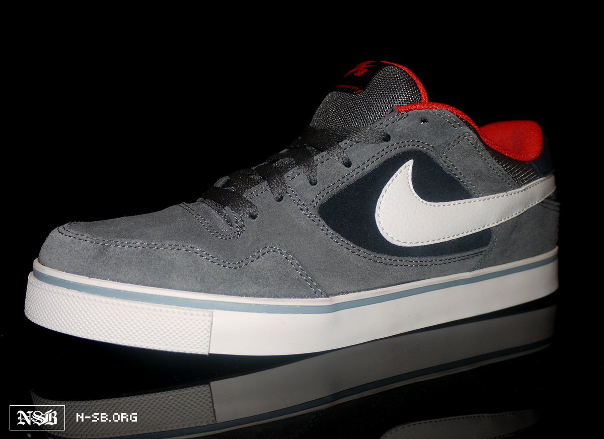 Nike Sb P Rod 2 5 Grey Black Red White Spring 2012 2