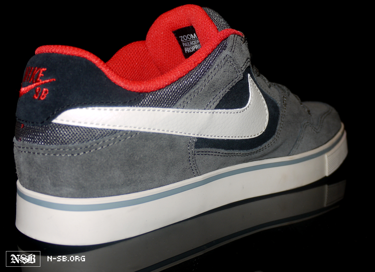 Nike Sb P Rod 2 5 Grey Black Red White Spring 2012 3