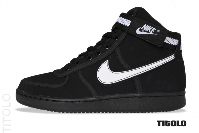 Nike Vandal High Black White 2