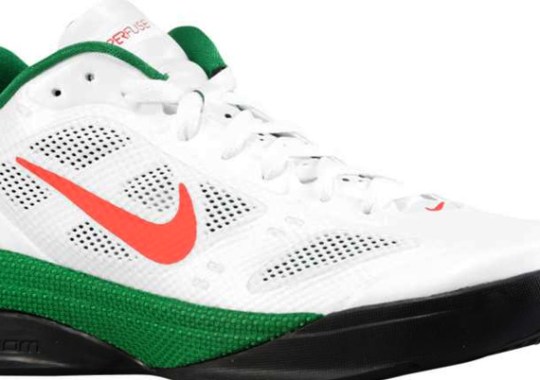 Nike Zoom Hyperfuse 2011 Low – White – Green – Red