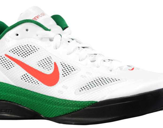 Nike Zoom Hyperfuse 2011 Low – White – Green – Red