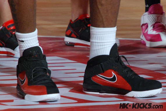 Nike Zoom Soldier V Black Red White Pe 04