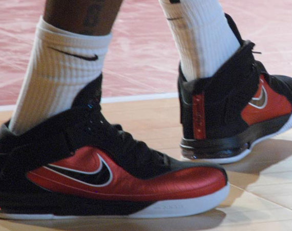 Nike LeBron Soldier V - Black - Red - White